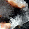 GMELINITE on NATROLITE. Little Plains Quarry, Weldborough, Tasmania. 30x55x60mm (M898)